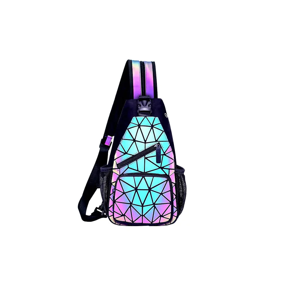 Luxe Luminous Geometric Backpack