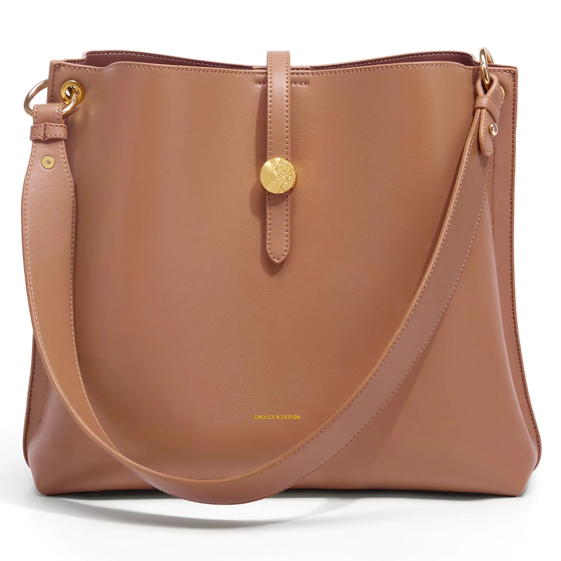 Cnoles Women Genuine Leather Designer Tote Bag